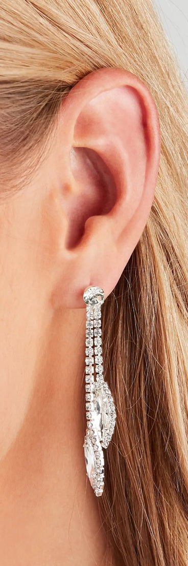 Raining Glam Statement Necklace Set