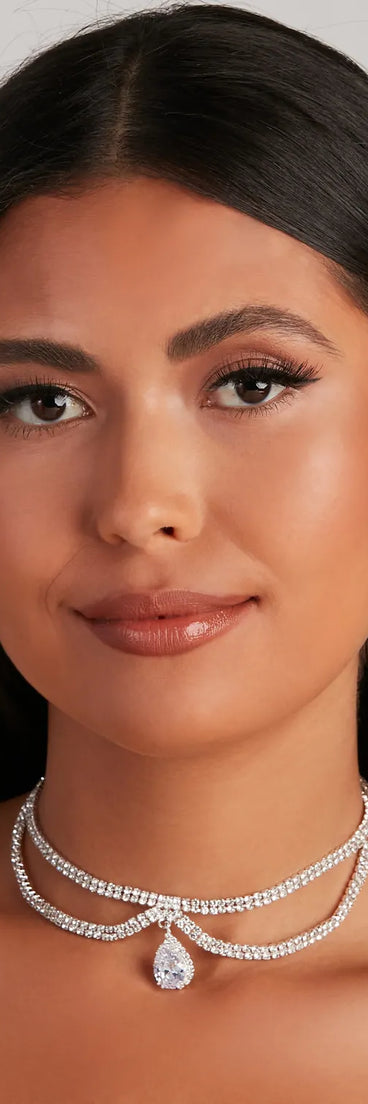 A Glamorous Vibe Cubic Zirconia Jewelry Set