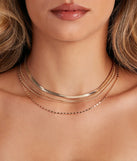 Simplicity is Bliss Layered Choker