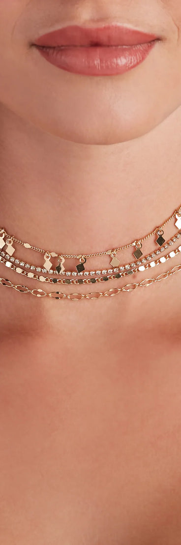 Art Deco Choker Set