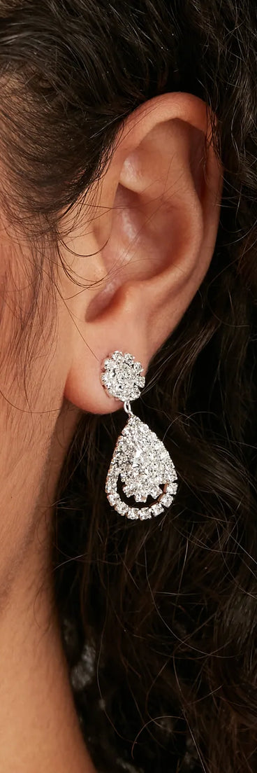 Teardrops of Glamour Collar Earring Set