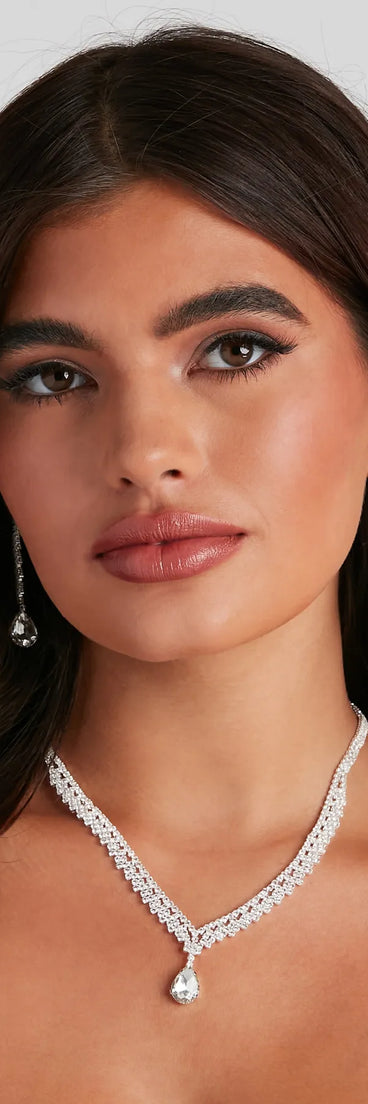 Elegant Affair Necklace And Earrings Set