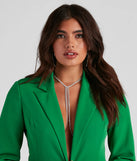 Dramatic Effect Rhinestone Body Chain