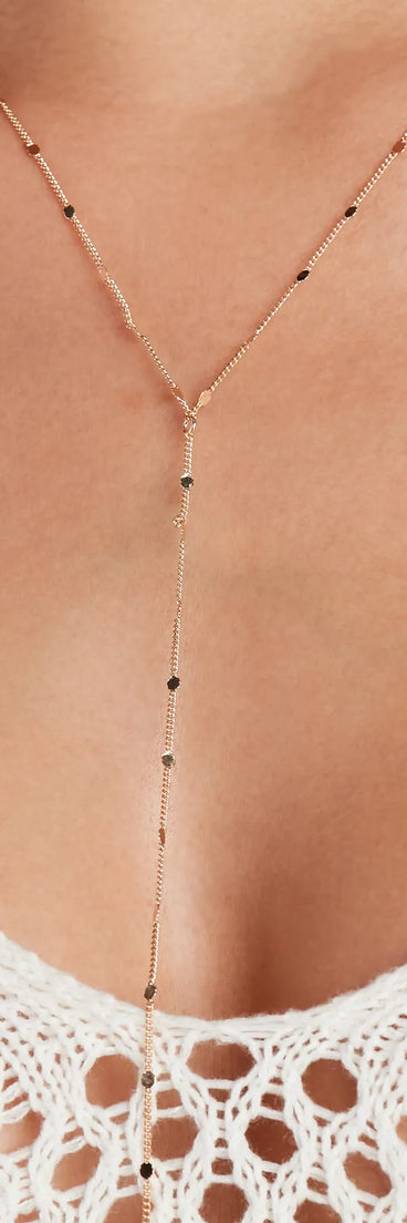 Effortless High Neck Body Chain