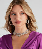 Icy Dream Rhinestone Choker
