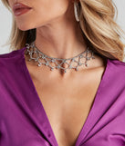 Icy Dream Rhinestone Choker