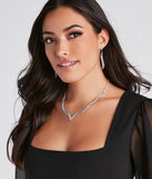 Luxe Potion Necklace And Earrings Set