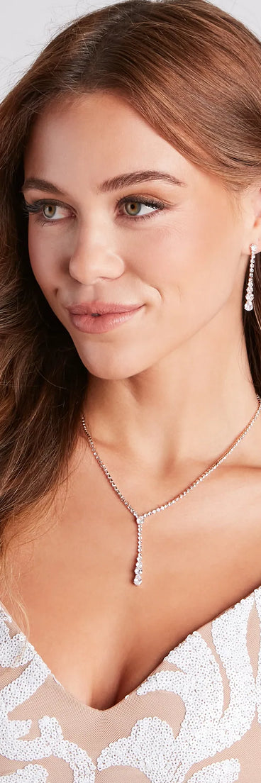 State Of Luxe Necklace And Earrings Set