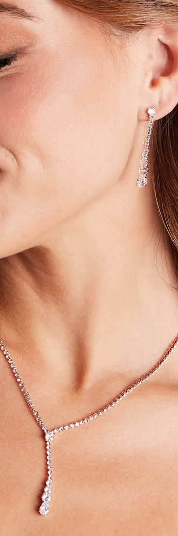 State Of Luxe Necklace And Earrings Set