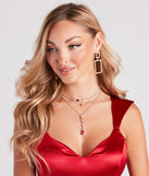 Heart Of The Ocean Layered Necklace