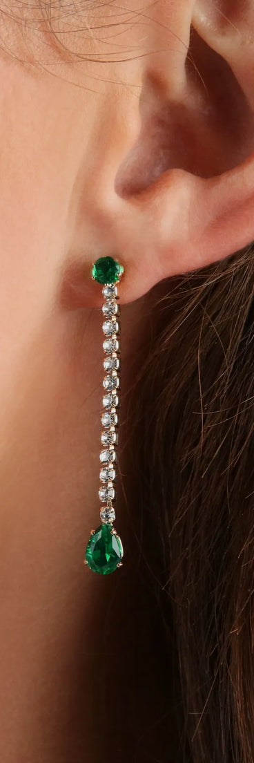 Elegant Affair Gemstone Necklace And Earrings Set