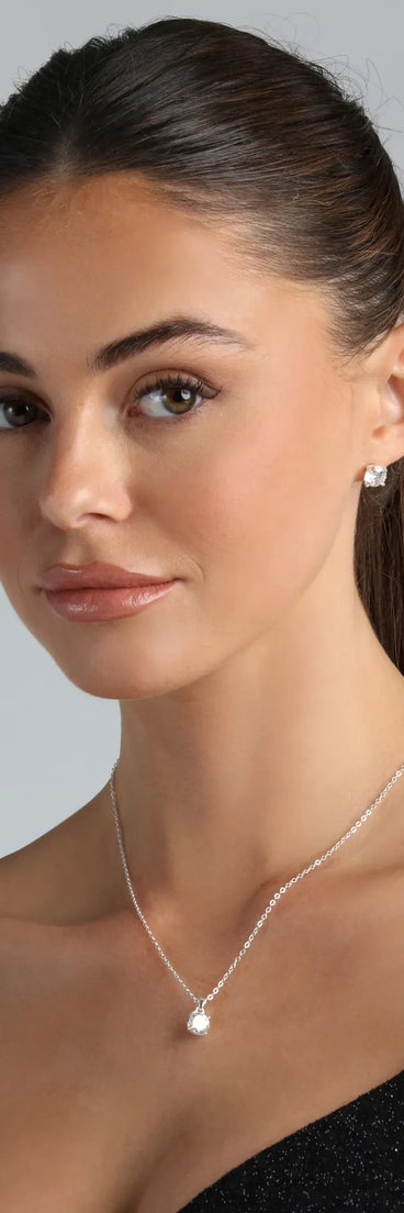 Class Is Timeless Necklace And Earrings Set