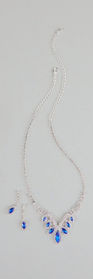 Get inspired with the Dripping In Glamour Gemstone Necklace And Earrings Set, a feed-worthy piece that’s part of Windsor's updated and curated women’s clothing edit packed with must-have fall outfit ideas.