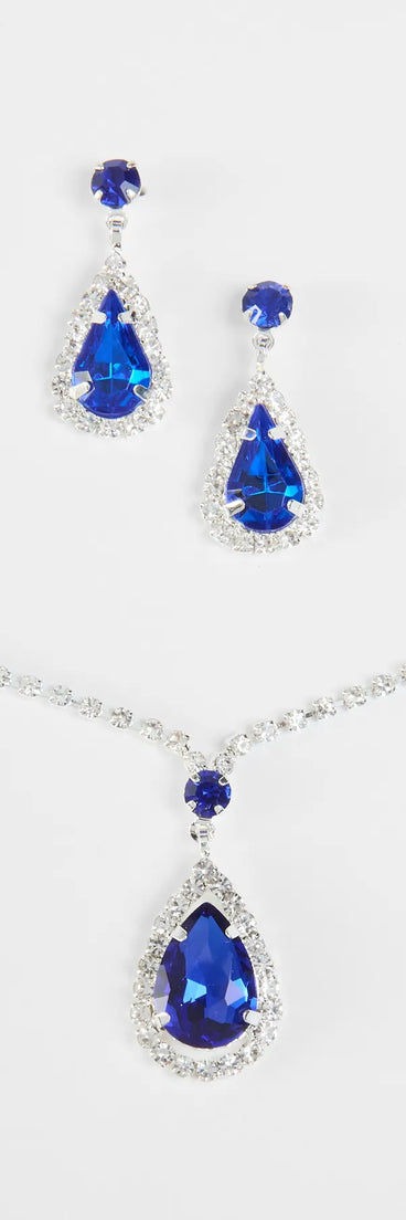 Fairytale Come True Necklace And Earrings Set