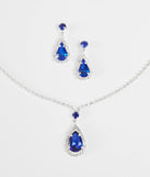 Fairytale Come True Necklace And Earrings Set