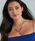 Divine Lifestyle Necklace And Earrings Set