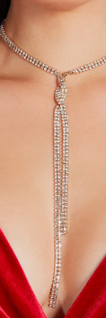 Instant Glamour Necklace And Earrings Set