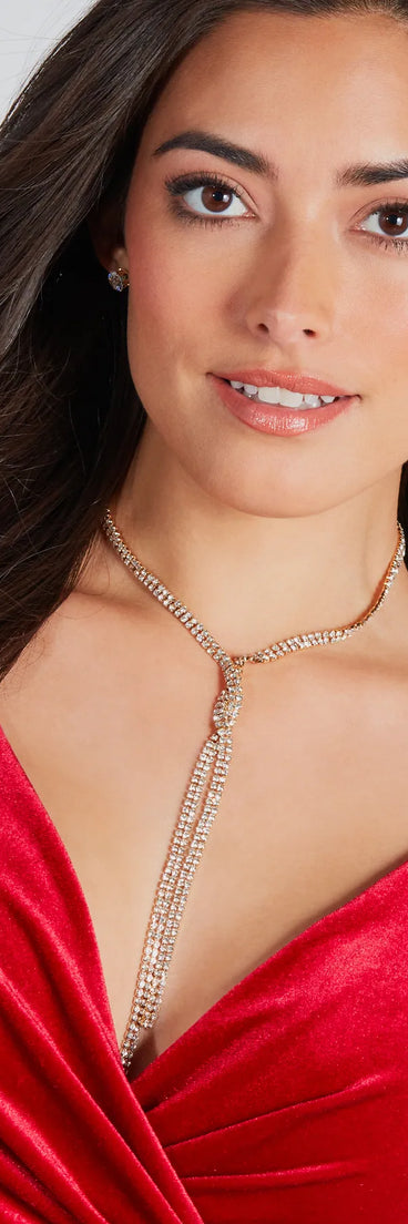 Instant Glamour Necklace And Earrings Set