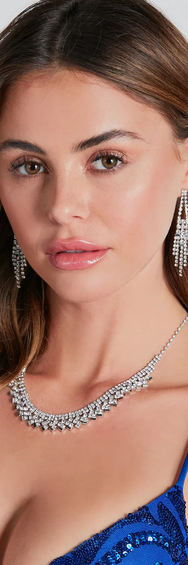 Adore With Beauty Necklace And Earrings Set