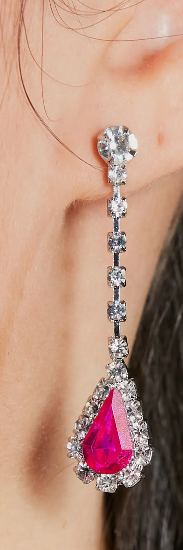 Queen Energy Gemstone Necklace And Earrings Set