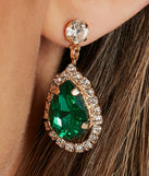 Exude Elegance Rhinestone And Gemstone Jewelry Set