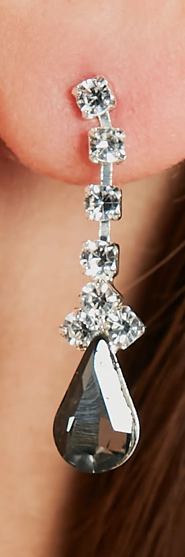 Luxe Era Gemstone Necklace And Earrings Set