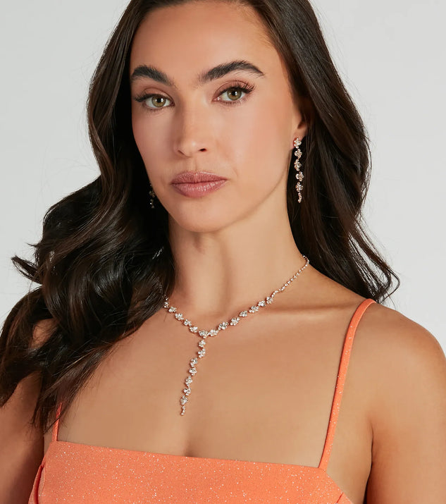 Found Something Glam Necklace And Earrings Set Windsor