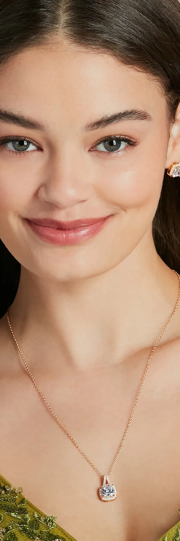 Perfect Beauty Necklace And Earrings Set