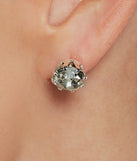 Glam Shine Rhinestone Lariat Necklace And Earrings Set