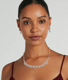 Whether it's the color or silhouette of the Memorable Charm Necklace And Earrings Set, this rose gold jewelry is a gorgeous pick for a maid-of-honor or to create a bridal party look ready to celebrate!