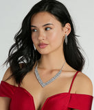 
Upgrade your style game for 2025 with the Impeccable Glam Rhinestone Necklace And Earrings Set in silver, perfect for any fashion-forward wardrobe.