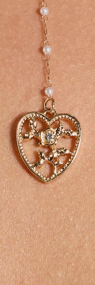 
Upgrade your style game for 2025 with the Way To My Heart Rhinestone Faux Pearl Lariat Necklace in gold, perfect for any fashion-forward wardrobe.