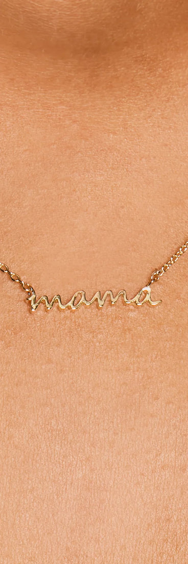 
Upgrade your style game for 2025 with the Mama Charm Dainty Chain Necklace in gold, perfect for any fashion-forward wardrobe.