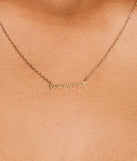 
Upgrade your style game for 2025 with the Mama Charm Dainty Chain Necklace in gold, perfect for any fashion-forward wardrobe.