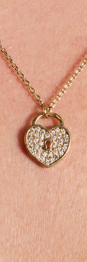 Stylish Secret Heart Locket Charm Necklace