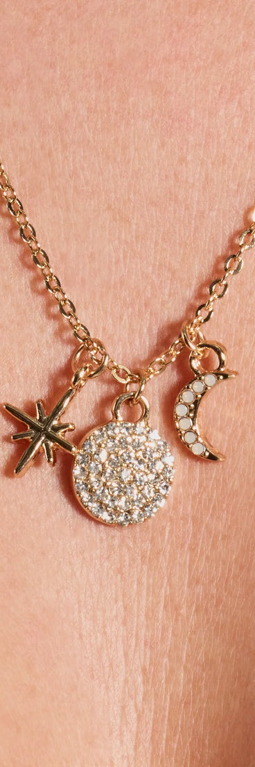 Chic Vibes Celestial Charm Necklace