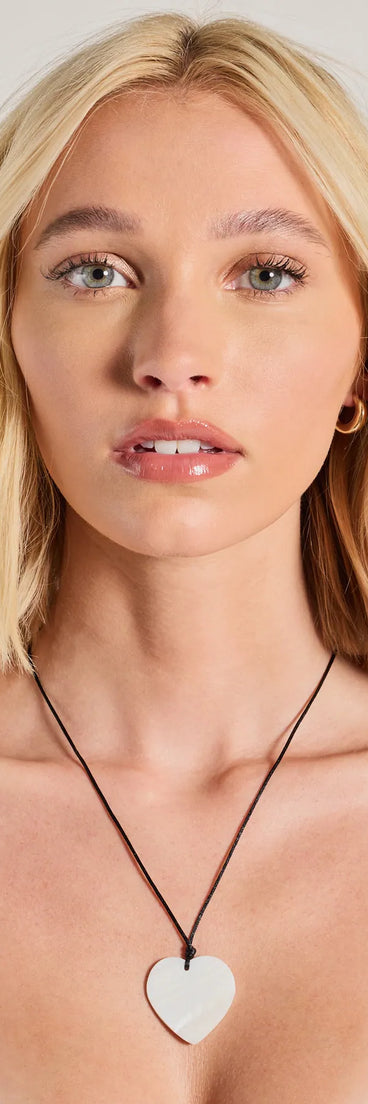 Loving Heart Shell Necklace