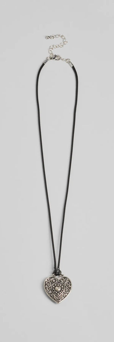 Loveable Charm Heart Necklace