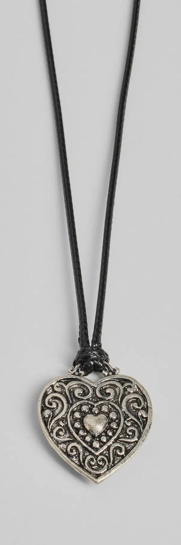 Loveable Charm Heart Necklace