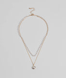 Luxe Moment Faux Pearl Layered Necklace