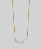 Lady Of Pearl Dainty Necklace