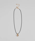 Deluxe Charm Pendant Necklace