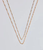 
Upgrade your style game for 2025 with the Casual Glam Layered Chain Necklace in gold, perfect for any fashion-forward wardrobe.