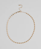 Pretty Chic Floral Chain Necklace