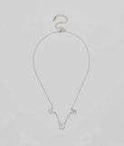 Never Blend In Butterfly Chain Necklace