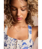 Keep It Dainty Cubic Zirconia Necklace