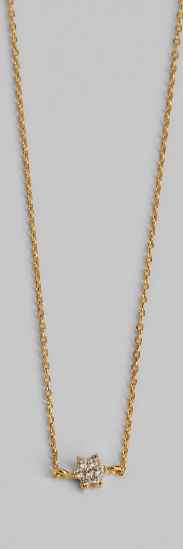 In The Stars Rhinestone Charm Necklace