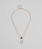 Delicate Charm Layered Necklace