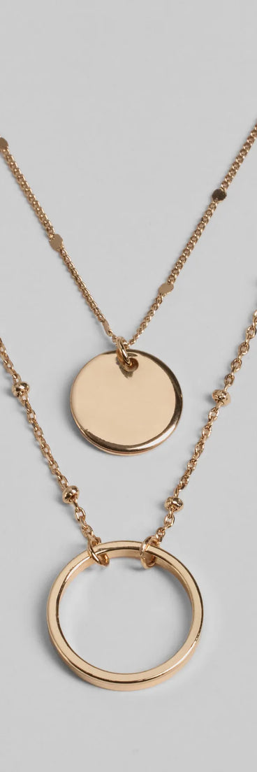Delicate Charm Layered Necklace