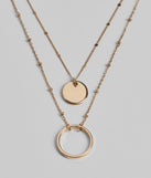 Delicate Charm Layered Necklace